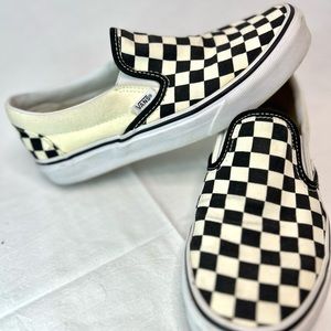 Vans Checkered Slip On Sneakers